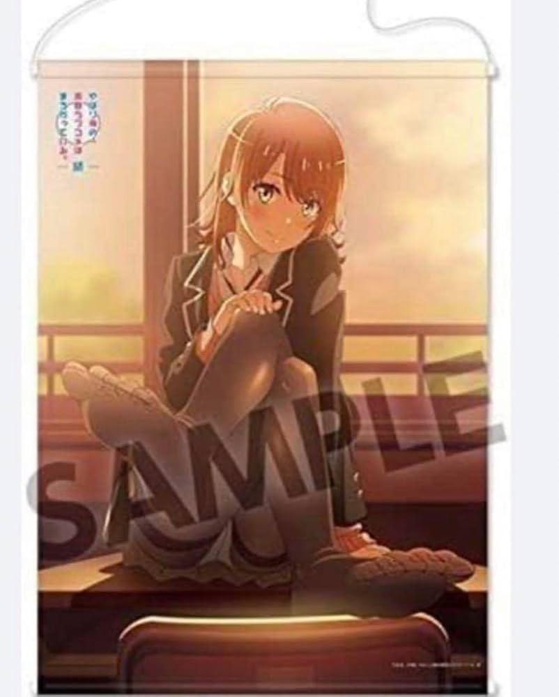 Amazon.co.jp: 俺ガイル B2タペストリー 黒タイツ 一色いろは : おもちゃ