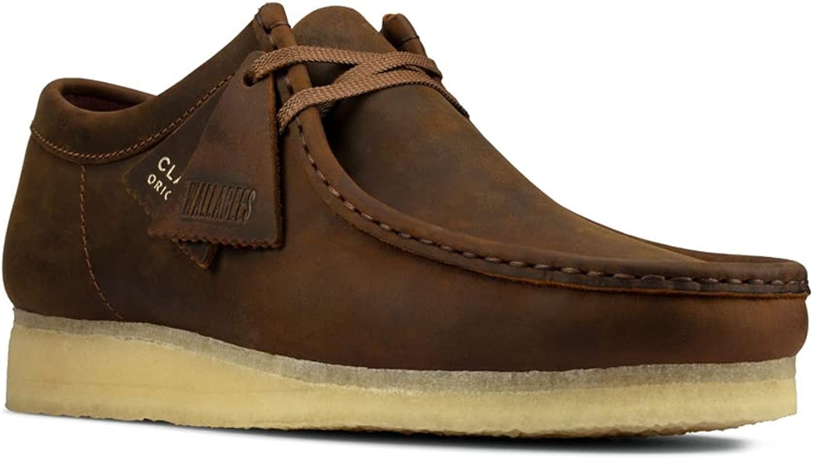 Amazon.com | Clarks Men's Wallabee Beeswax 7 Medium | Chukka