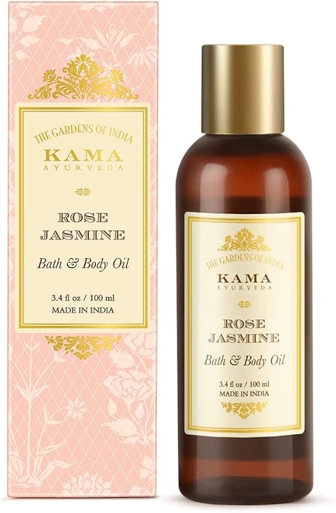 Amazon.com : Kama Ayurveda Rose and Jasmine Bath and Body Oil
