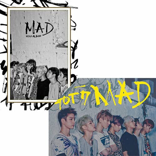 Amazon.com: GOT7 [ MAD ] 4th Mini Album [ HORIZONTAL / VERTICAL