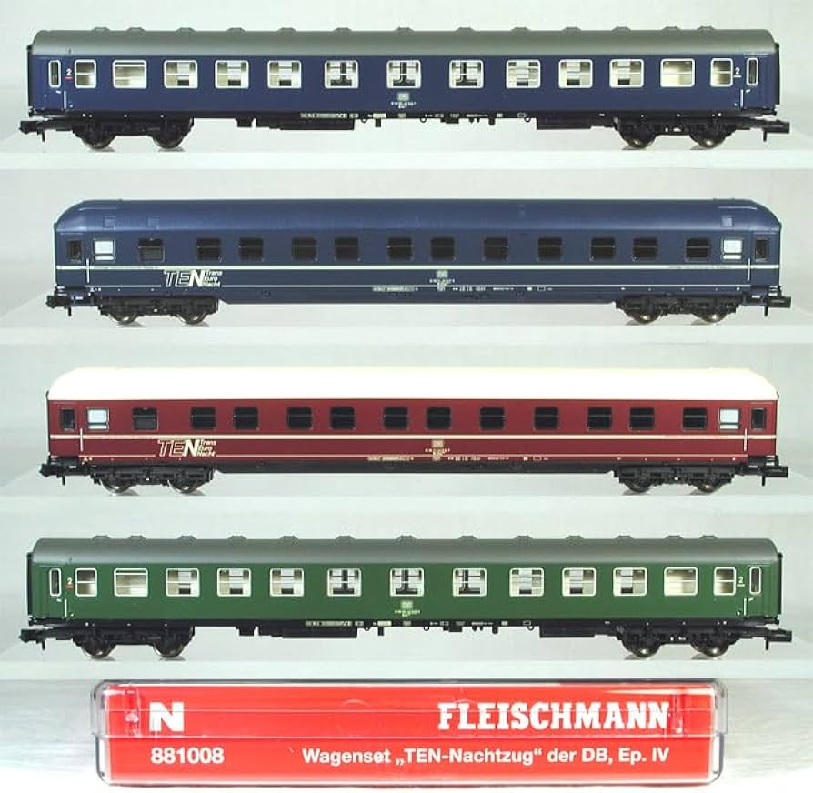Amazon.co.jp: FLEISCHMANN #881008 DB 旧西ドイツ国鉄 TEN 国際