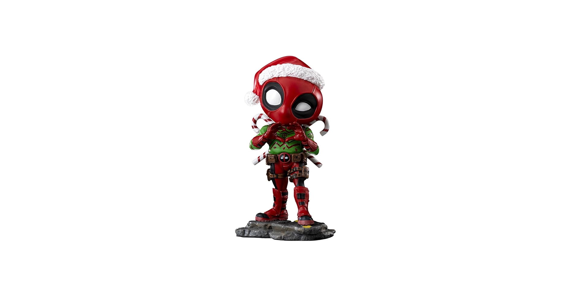 Amazon.com: Iron Studios Collectible Statue Deadpool Holiday