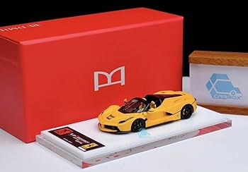 Amazon | 1/64 DMH ラフェラーリ Laferrari aperta 黄色 | ミニカー