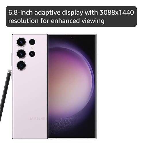 Amazon.com: SAMSUNG Galaxy S23 Ultra 5G Factory Unlocked 512GB