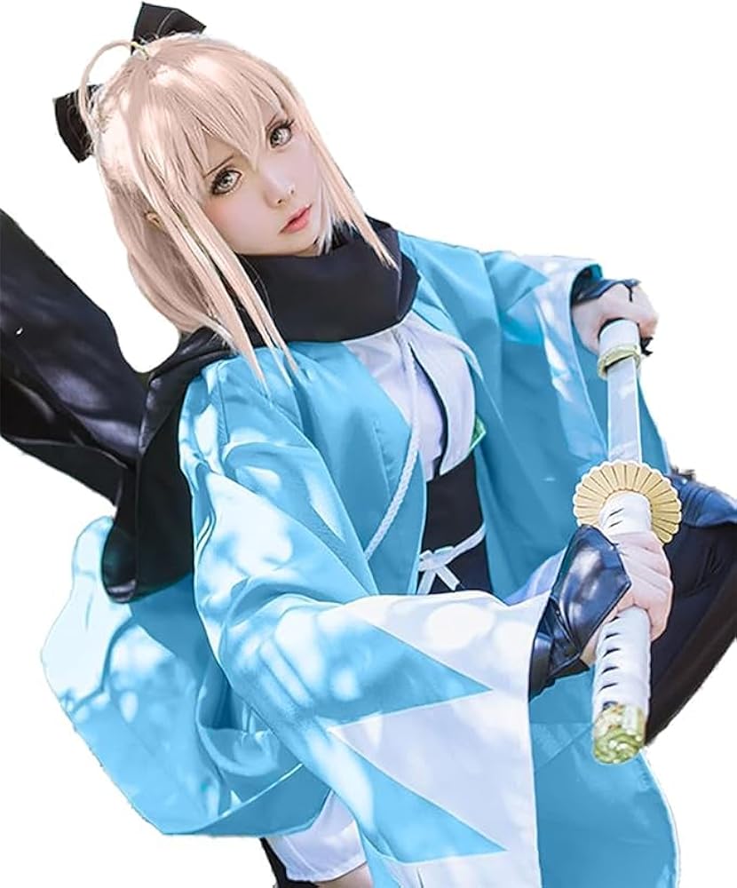 Amazon.co.jp: [bozaicos] ウィッグ付き Fate/Grand ordar 沖田総司