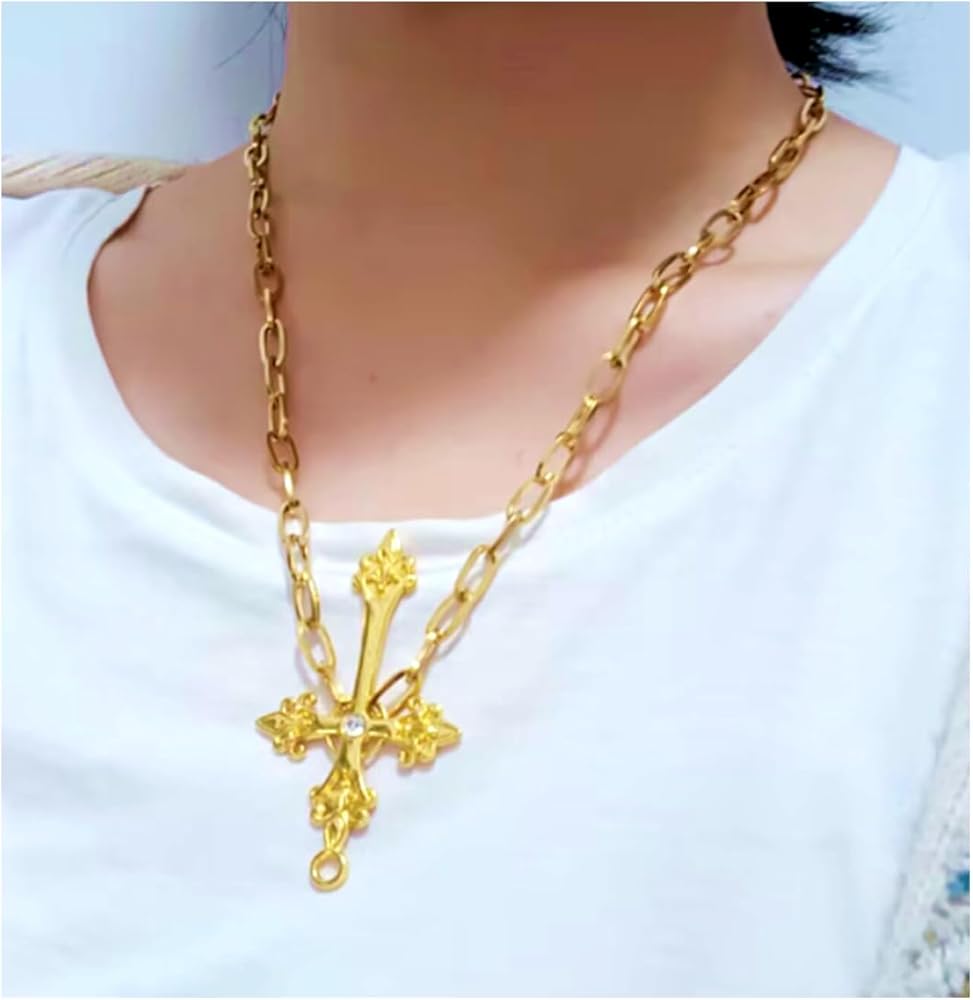 Amazon.com: Women's Cosplay Cross Necklace +Bracelets,Anime
