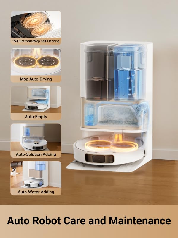 Amazon.com: DREAME L10s Pro Ultra Heat Robot Vacuum and Mop Combo