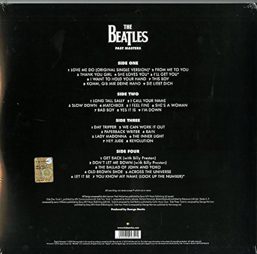 Amazon.co.jp: PAST MASTERS: ミュージック