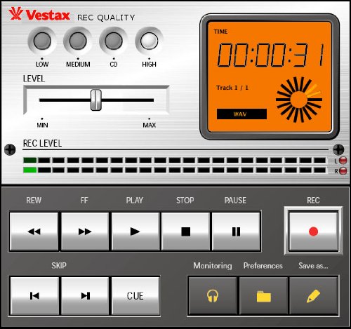 Amazon | Vestax ポータブルターンテーブル handytrax USB WHITE