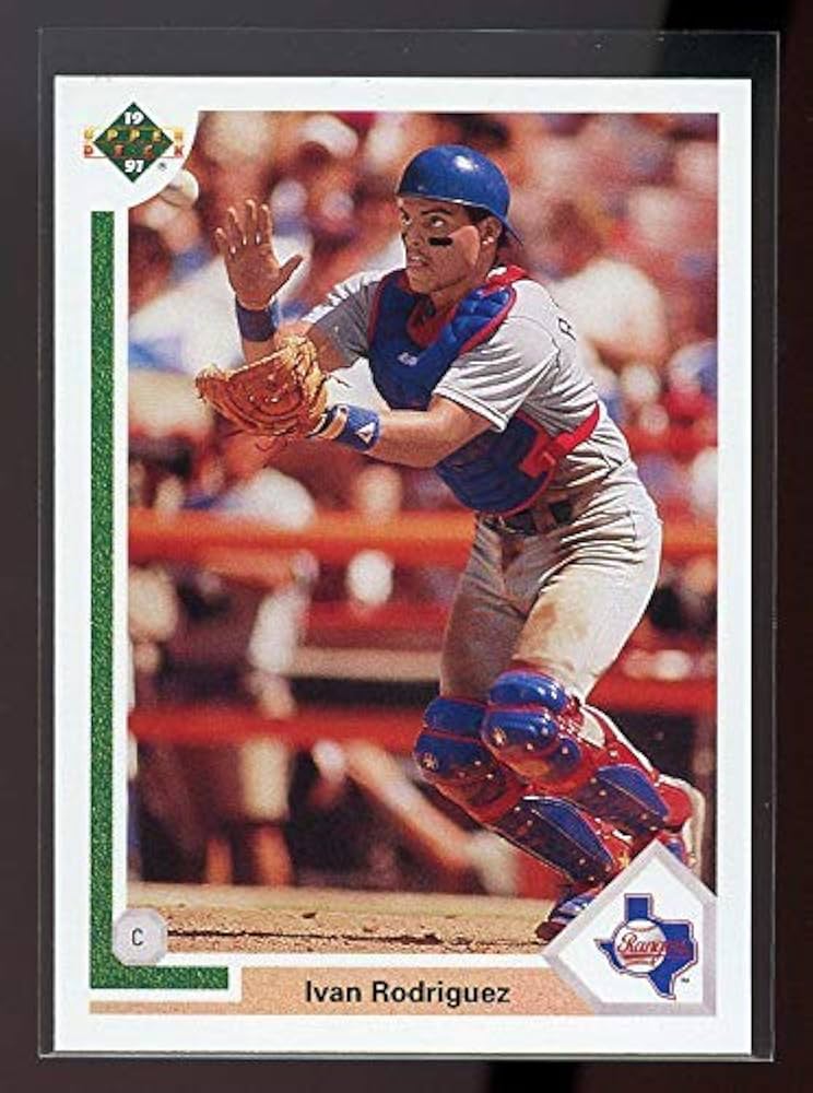 Amazon.com: 1991 upper deck final edition #55f IVAN RODRIGUEZ
