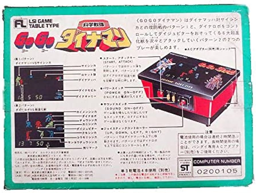 Amazon | 科学戦隊ダイナマン GOGOダイナマン LSIゲーム | ポータブル