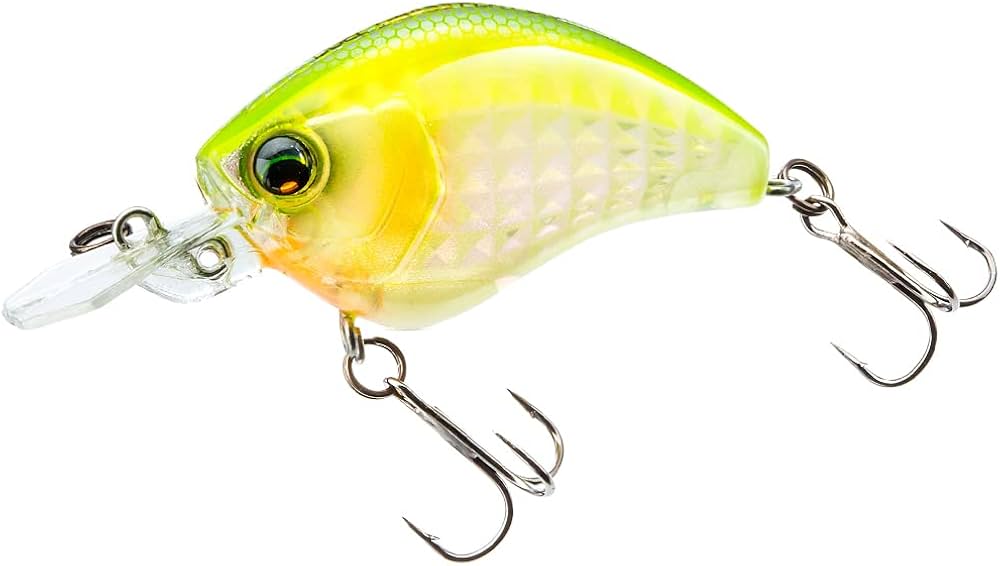 Amazon.co.jp: DUEL(デュエル) L-バスフラットクランク55F 55mm