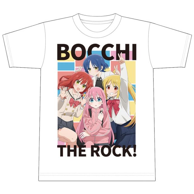 Amazon.co.jp: ぼっち・ざ・ろっく！ TシャツA［ひとり＆虹夏＆リョウ