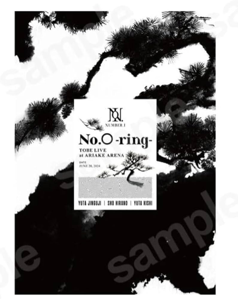 Amazon.co.jp: Number_i 「TOBE LIVE at ARIAKE ARENA 2024 No.O -ring