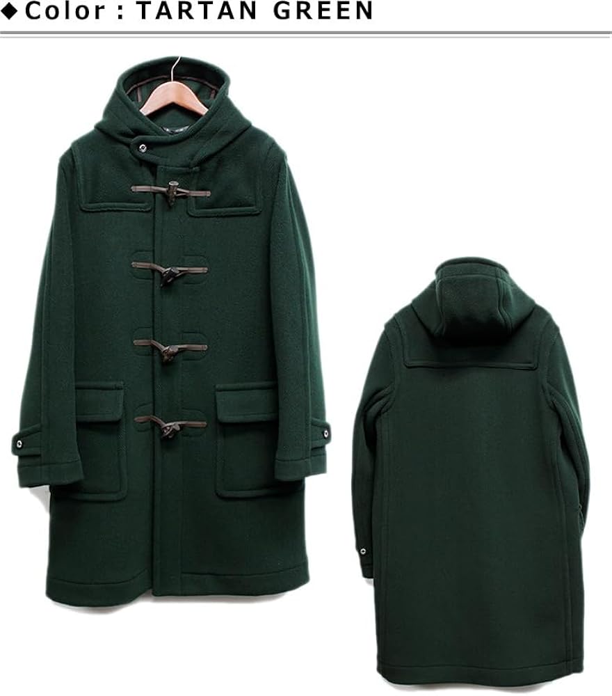 Amazon.co.jp: INVERTERE Joshua Ellis Duffle Coat, Newton ABBOT