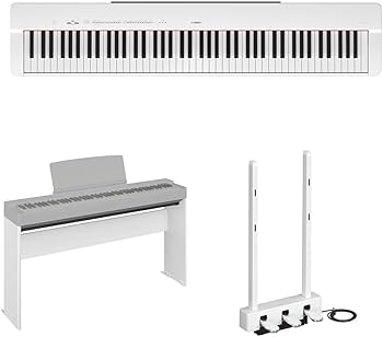 Amazon | 【セット買い】ヤマハ YAMAHA 電子ピアノ P-225WH Pシリーズ