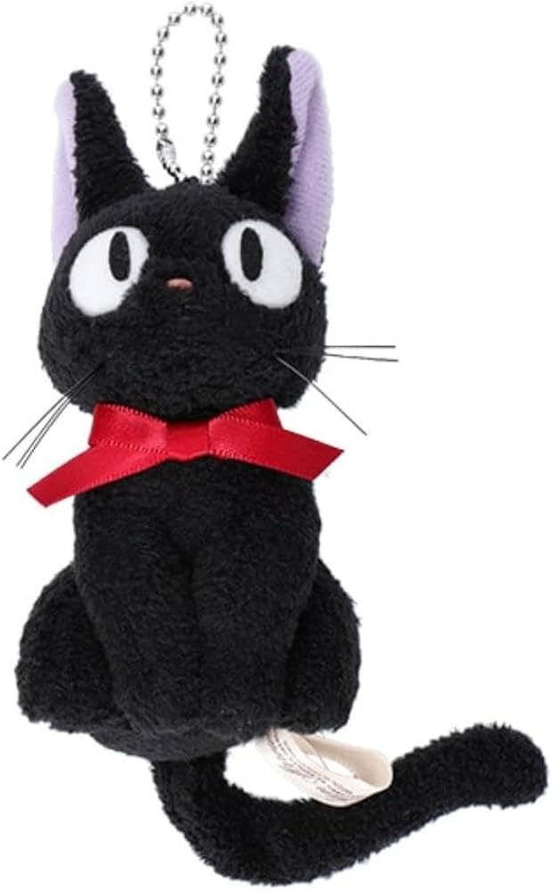 Amazon.co.jp: サン・アロー スタジオジブリ 黒猫ジジ マスコット 座り