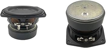 Amazon | 4 インチ 40 ワットラウンドサブウーファースピーカー