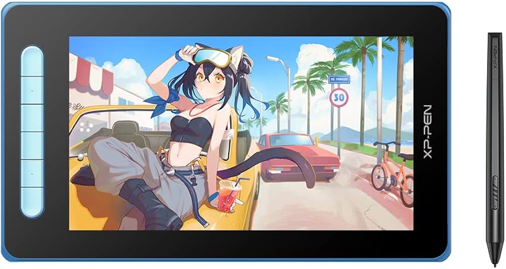 Amazon | XPPen 液タブ 液晶タブレット 10インチ IPS フル