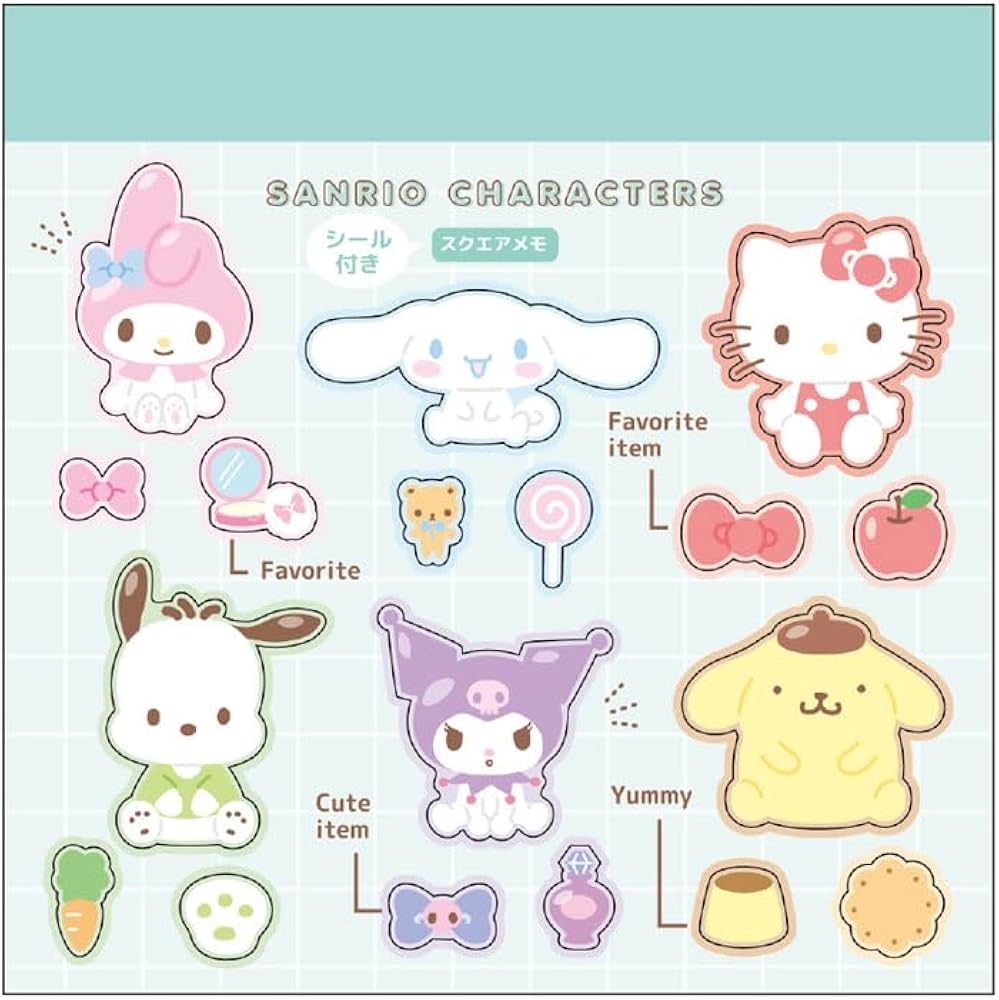 Amazon | ティーズファクトリー サンリオキャラクターズ シール付き