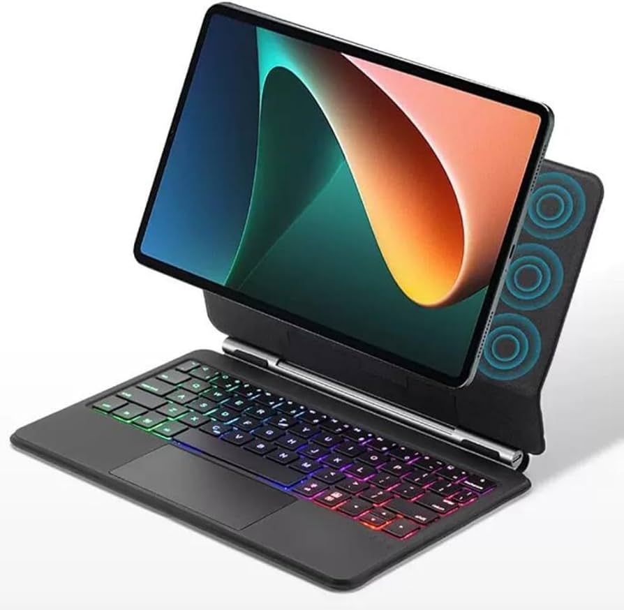 Amazon.co.jp: 磁気吸着 Xiaomi Pad 6 キーボードケース タッチパッド