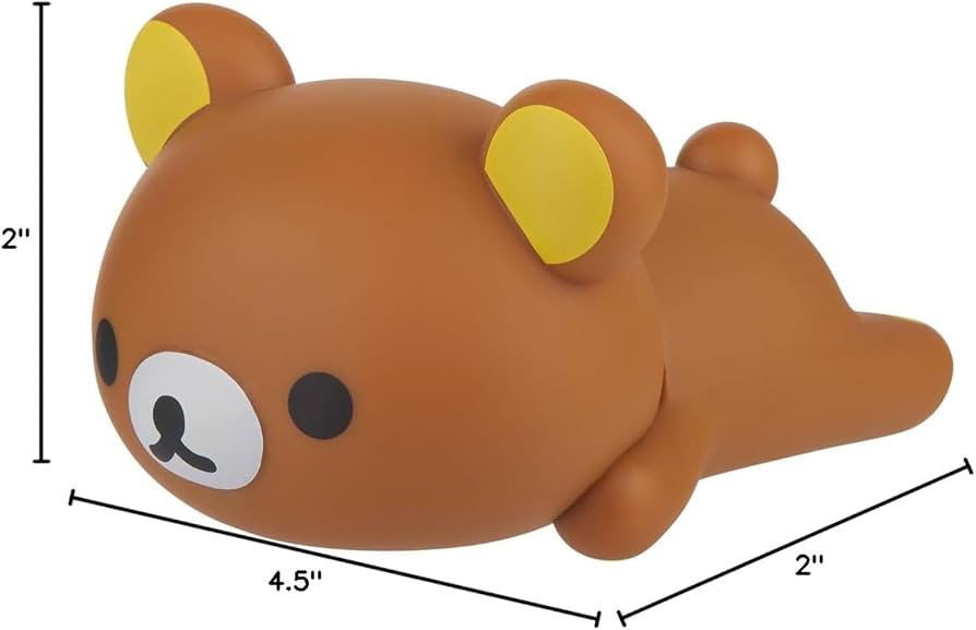 Amazon.com: Rilakkuma San-X Original Laydown Vinyl Figurine Toy