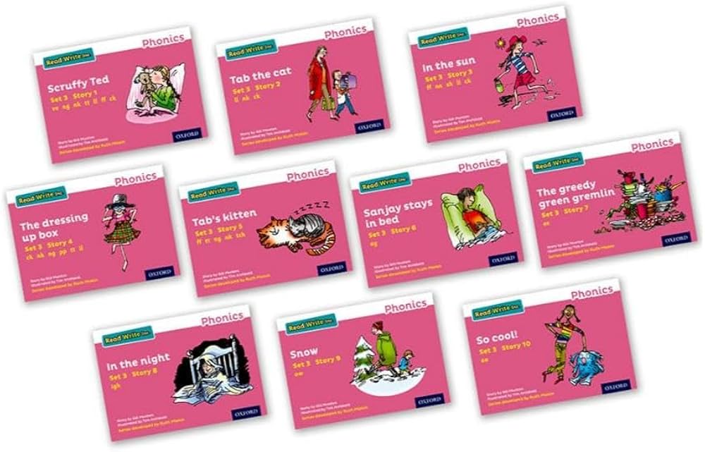Read Write Inc. Phonics: Pink Set 3 Storybooks Mixed Pack of 10