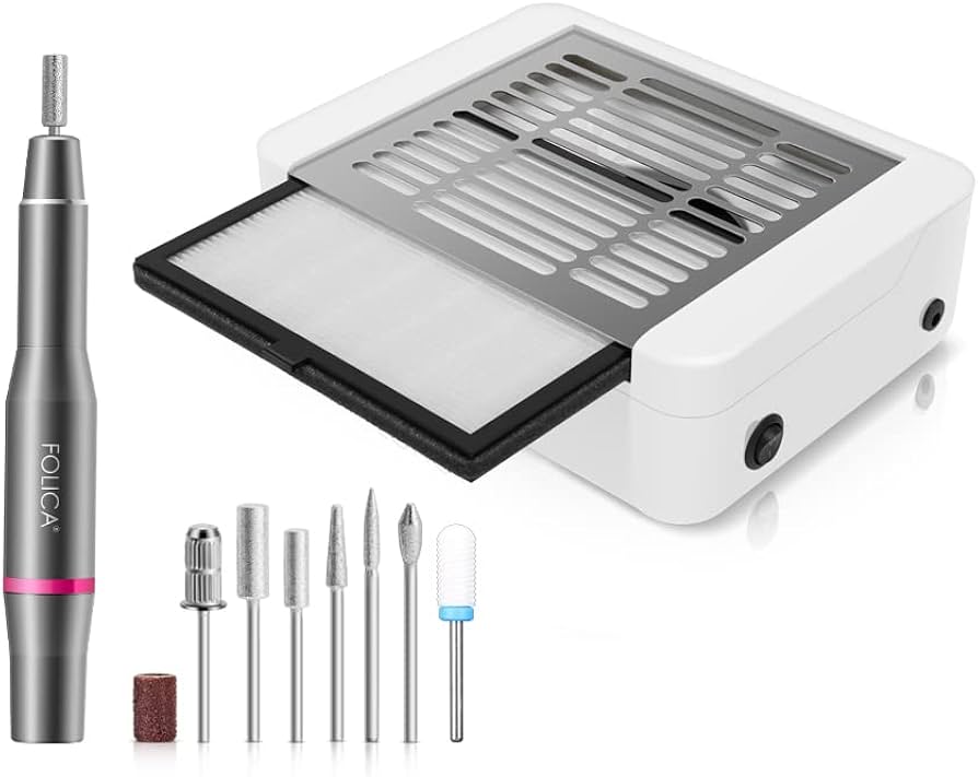 Amazon | プチプラ公式 FOLICAネイルマシーンセット (マシーンカラー