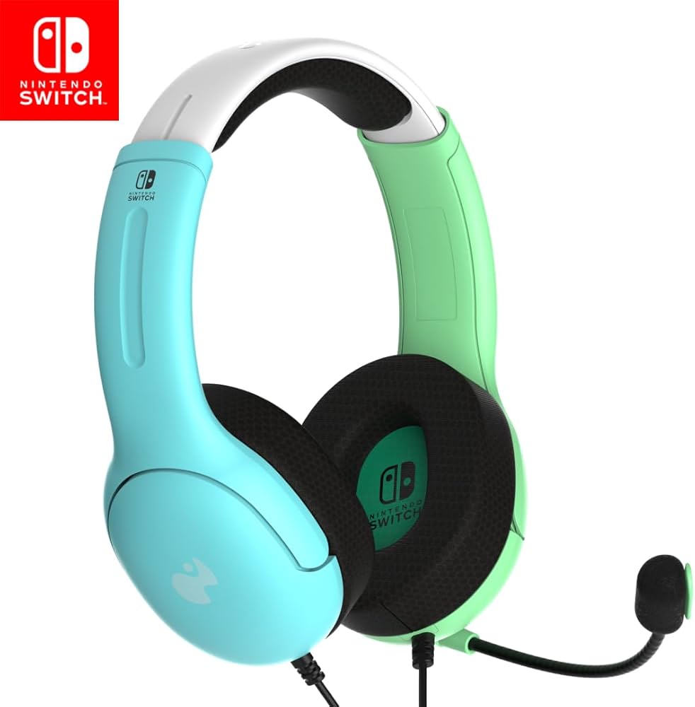 Amazon.com: PDP Gaming LVL40 Stereo Headset with Mic for Nintendo