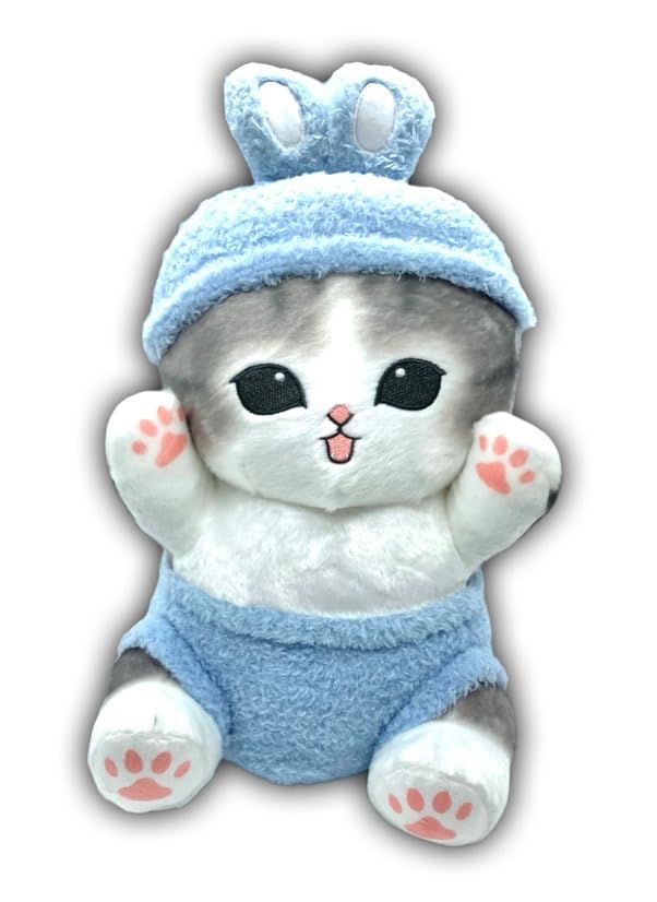 Amazon.co.jp: mofusand にゃんぱんつ！BIGぬいぐるみ モフサンド 30cm