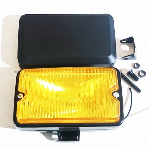 Amazon | 角型 フォグランプ イエローレンズ 角フォグ カバー付