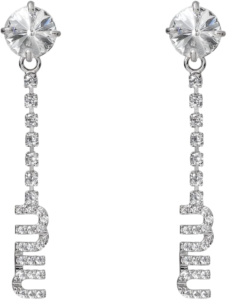 Amazon | [ミュウミュウ] miumiu アクセサリー(ピアス) 5IO058 2DNC