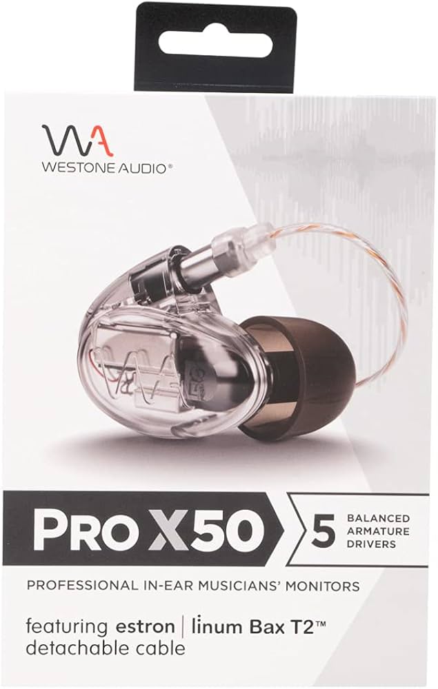 Amazon.com: Westone Audio Pro X50 IEM Earphones - Five-Driver