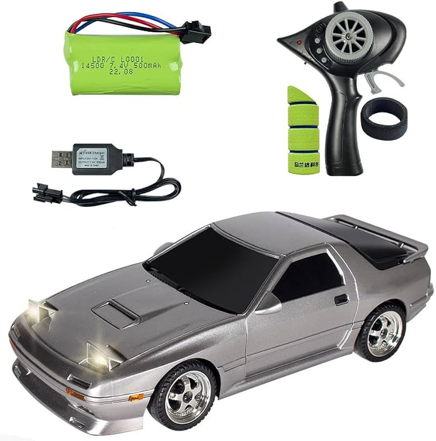 Amazon.co.jp: LDR/C 1/18ドリフトカー RX-7 FC型 RCラジコンカー
