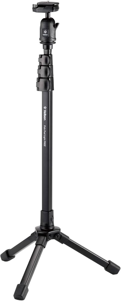 Amazon.co.jp: ベルボン Velbon スタンド型一脚 Pole Pod Light FREE 4