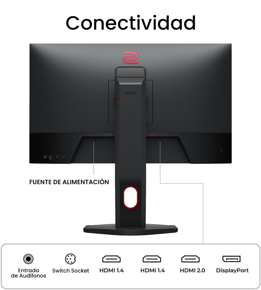 Monitor Gamer BenQ ZOWIE XL2411K para PC com 24