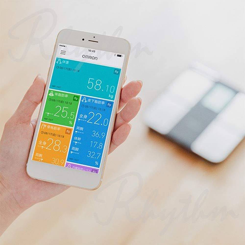 Amazon | オムロン 体重体組成計 HBF-702T 部位別測定 四肢計測