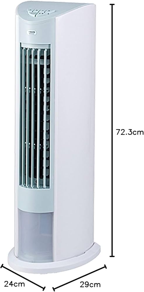 Amazon | 山善 冷風扇 (押しボタンスイッチ)(風量3段階) ホワイト