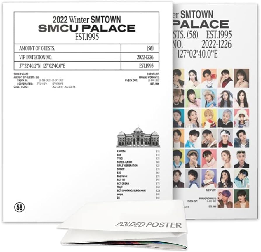 Amazon.com: SMTOWN - 2022 WINTER SMTOWN : SMCU PALACE (PORTRAIT