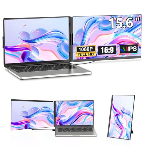 Amazon.co.jp: Alichome P5 デュアルモニター 15.6インチ モバイル pc