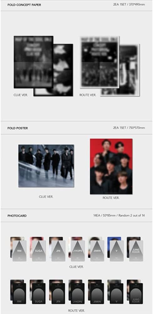 Amazon.com: ibighit BTS Map of the Soul ONE Concept Photobook