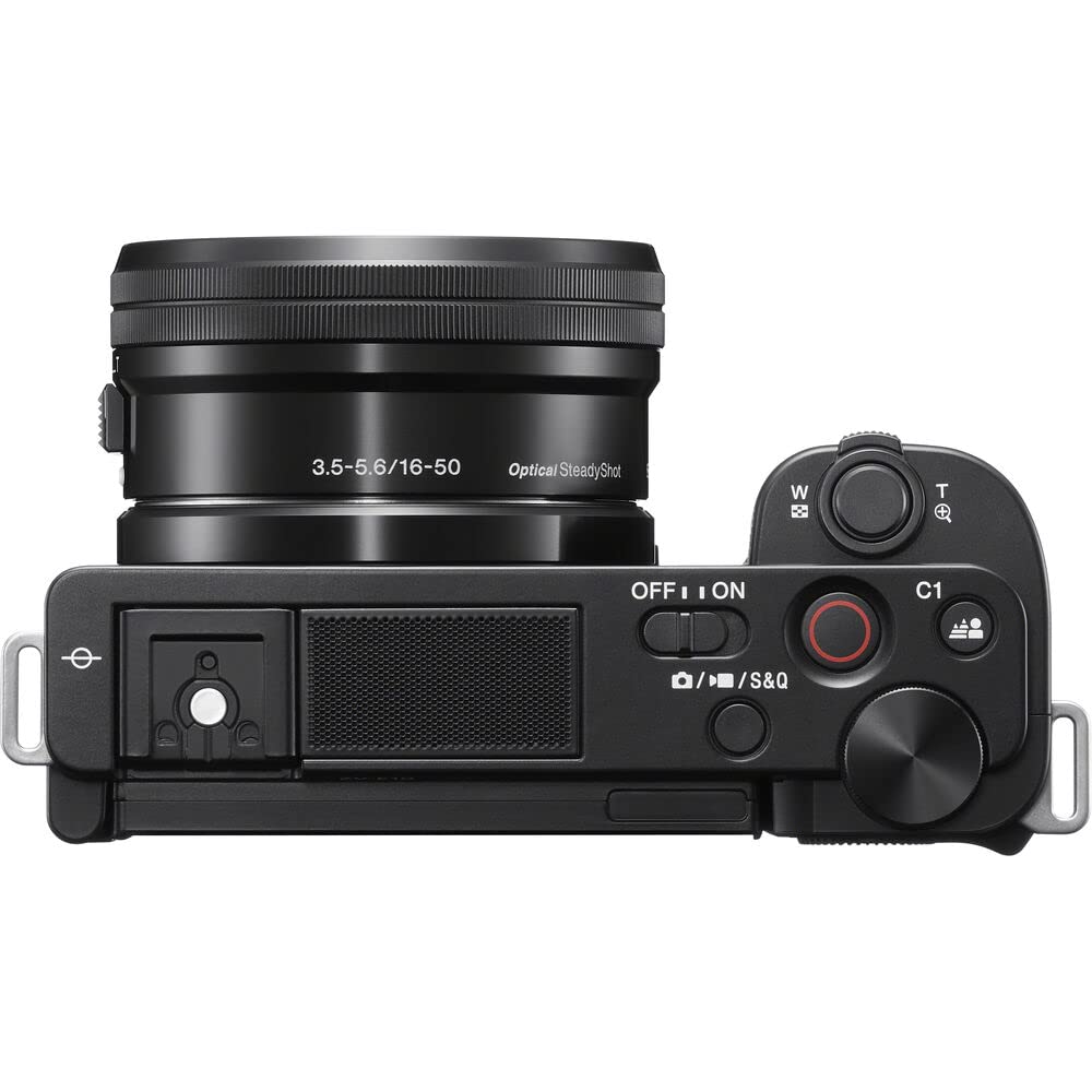 Amazon.com : Sony ZV-E10 Mirrorless Camera Black with 16-50mm