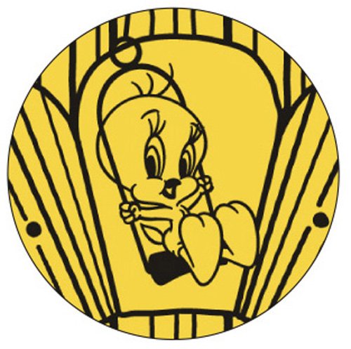 Amazon.co.jp: 注染てぬぐい LOONEY TUNES鳥かご(トゥイーティー