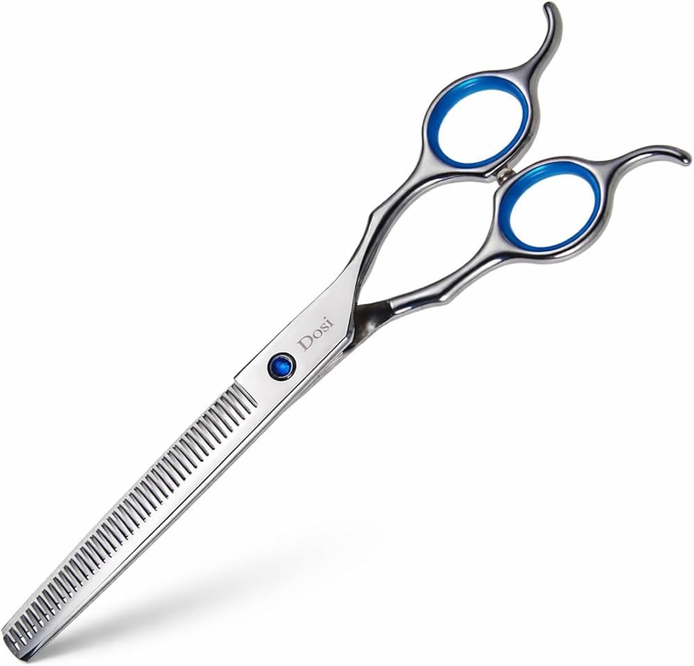 Amazon.co.jp: Dosi スキバサミ 42目 トリミングシザー ペット用
