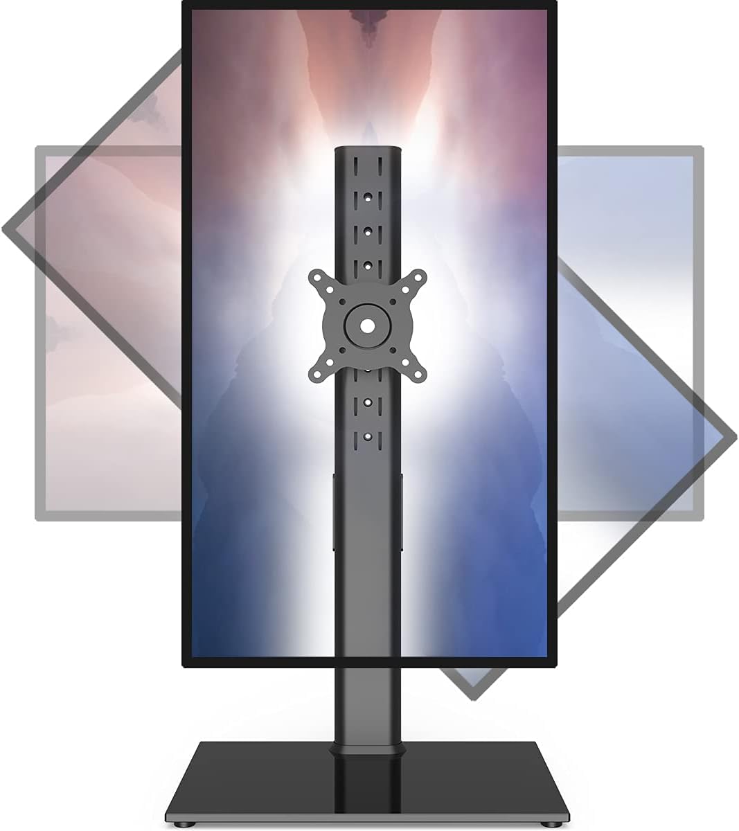 Amazon.co.jp: シングルモニタースタンド 自立型 27~43インチ モニター