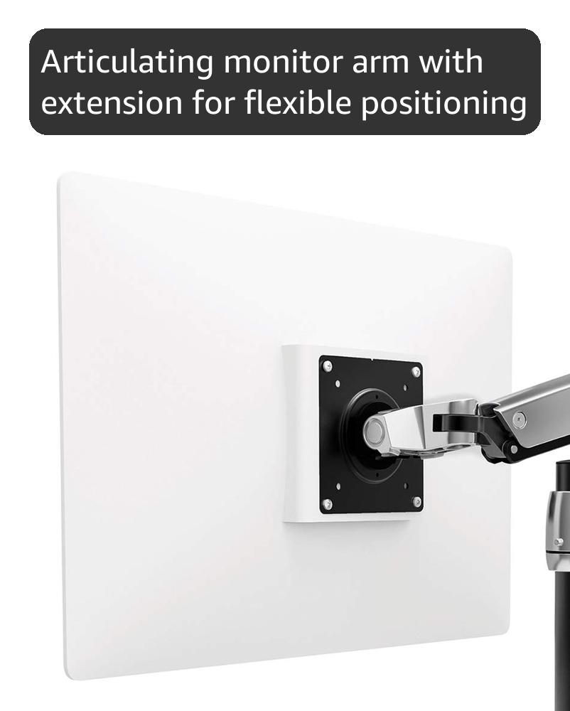 Amazon.com: Ergotron – LX Monitor Arm, Single Monitor Desk Mount