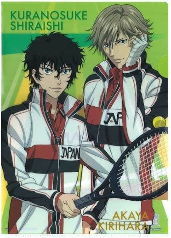 Amazon.co.jp: 新テニスの王子様 クリアファイル / 白石蔵ノ介＆切原赤