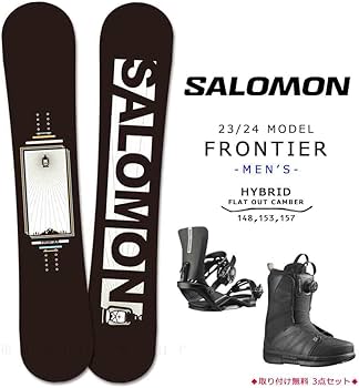 Amazon | スノーボード 板 メンズ 3点 セット スノボ ビンディング