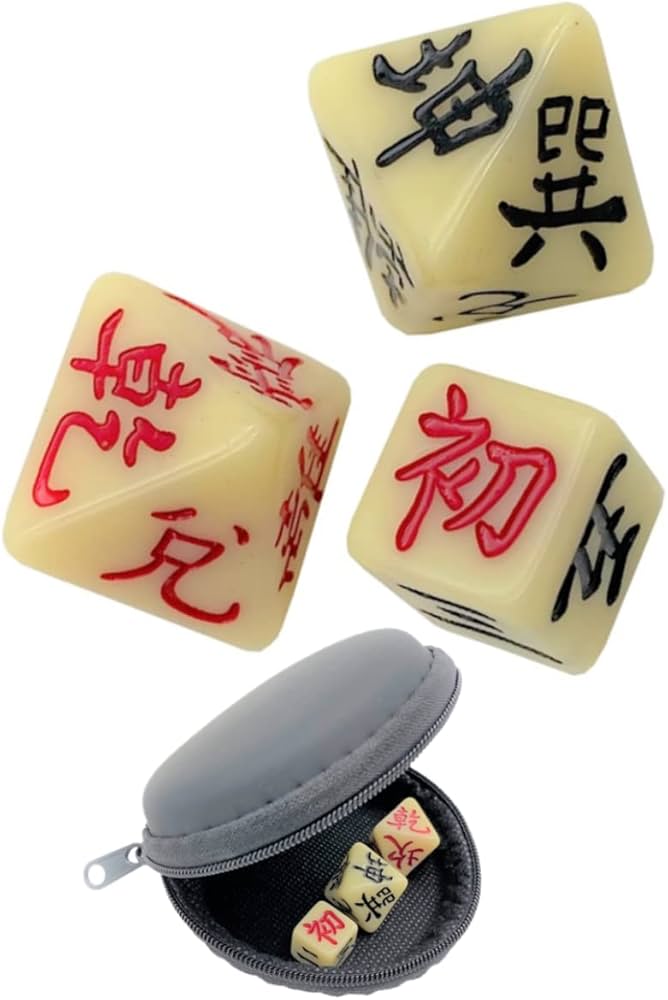 自分で答えをだしたい人のはじめての易占 易占ハ卦サイコロ(袋付き