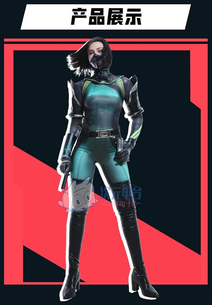 Amazon.co.jp: [XIN YUE] Valorant ヴァロラント ヴァイパー コスプレ